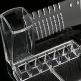 Maxbell Household Clear Acrylic Jewelry & Cosmetic Storage Makeup Case Organizer Box