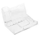 Maxbell Household Clear Acrylic Jewelry & Cosmetic Storage Makeup Case Organizer Box