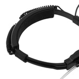 Maxbell Flexible Throat Mic Microphone Covert Acoustic Tube Earpiece Headset with Finger PTT for Motorola Multiple Pin Two Way Radio Walkie Talkie