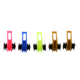 Maxbell 5 Pieces Plastic Fishing Rod Easy Hook Keeper Holder Rod Clip Hanging Baits Multicolor Fly Rock Fishing Rod Easy Hook Lures Baits Fishing Accesorios