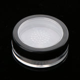 Maxbell 12PCS Makeup Plastic Refillable Empty Loose Powder Jar Pot Box Cosmetic Container Sifter Case 10g