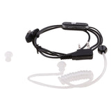 Maxbell Air Acoustic Earpiece Headset for BAOFENG Two Way Radios HYT TC286 386 2685 Walkie Talkies 2-Pin Jack