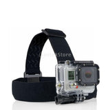 Maxbell Adjustable Headband Belt Head Strap Mount W/ Screw For GoPro Hero 5 4 Camera