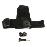 Maxbell Adjustable Headband Belt Head Strap Mount W/ Screw For GoPro Hero 5 4 Camera