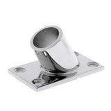 Maxbell Marine Stainless Steel 316 Boat Deck Handrail Pulpit Base 60 Degree 25mm 1"