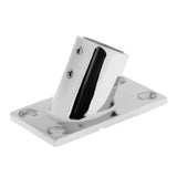 Maxbell Marine Stainless Steel 316 Boat Deck Handrail Pulpit Base 60 Degree 25mm 1"