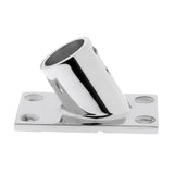 Maxbell Marine Stainless Steel 316 Boat Deck Handrail Pulpit Base 60 Degree 25mm 1"
