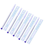 Maxbell 5Pcs/set  Fine Tips Markers Skin Marker Pen Tattoo Microblading Sterile Pen with Paper Measuring Ruler