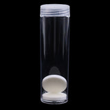 Maxbell 10PCS Coin Collection Tube Box Protective Tube Holder 27mm Empty Coin Holders