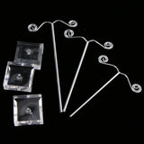 Maxbell Pack of 3 Metal Jewelry Display Stand for Tassel Drop Earrings Necklace Rack