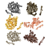 Maxbell 12pcs Clasp Jewelry Findings DIY Spring Clasps Metal Handmade Handcrafts 4mm