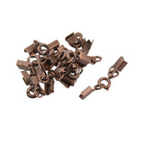 Maxbell 12pcs Clasp Jewelry Findings DIY Spring Clasps Metal Handmade Handcrafts 4mm