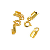 Maxbell 12pcs Alloy Clasp Jewelry Findings DIY Spring Clasps Handmade