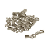 Maxbell 12pcs Alloy Clasp Jewelry Findings DIY Spring Clasps Handmade Copper Clips