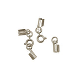 Maxbell 12pcs Alloy Clasp Jewelry Findings DIY Spring Clasps Handmade Copper Clips