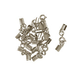 Maxbell 12pcs Alloy Clasp Jewelry Findings DIY Spring Clasps Handmade Copper Clips