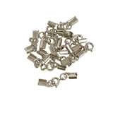 Maxbell 12pcs Alloy Clasp Jewelry Findings DIY Spring Clasps Handmade Copper Clips