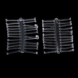 Maxbell Boilie Stopper Frame 20pcs Carp Fishing Boilie Stop Clear Rubber Long Hair Rig Bait Stopper Carp