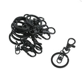 Maxbell 10pcs Metal Swivel Clasps Snap Hook Lobster Claw Clasp Jewelry Findings