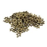 Maxbell 100pcs Bronze Stars Charms Pendants DIY Jewelry For Earrings Necklace Bracelet