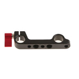 Maxbell Dual 15mm Rod Clamp Mount for Camera System Shoulder Rig Support 1/4" Red