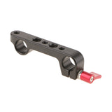 Maxbell Dual 15mm Rod Clamp Mount for Camera System Shoulder Rig Support 1/4" Red