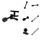 Maxbell Lightweight Aluminum Alloy Scuba Diving Light Torch Flashlight Ball Base Clip Arm Clamp Mount Support Bracket