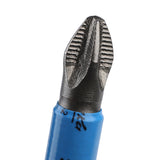 Maxbell 10Pcs Magnetic Cross Head Screwdriver Bits Tip Set S2 Steel 1/4'' Hex Shank