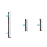 Maxbell Electronic Repair Assembly for Samsung Galaxy S8/S8+，Power Switch Button and Volume Control Side Buttons Replacement Set Silver