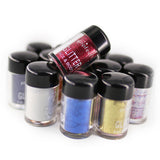 Maxbell 12x Shimmer Glitter Eyeshadow Loose Dust Powder Pigment For Tattoo Body Nail