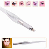 Maxbell Profesional Clear Manual Tattoo Pen Microblading Makeup Machine For Permanent Eyebrow Tools