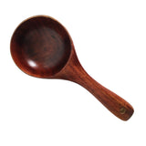 Maxbell 1 Piece Vintage Multipurpose Round Wooden Scoop Spoon Ladle With Long Handle