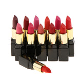 Maxbell 12 Colors Beauty Cosmetic Matte Lipstick Makeup Set Long Lasting Lip Stick