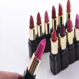 Maxbell 12 Colors Beauty Cosmetic Matte Lipstick Makeup Set Long Lasting Lip Stick