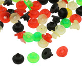 Maxbell 100PCS Colorful Tattoo Rubber Grommets Nipples for Tattoo Machine Needles