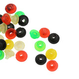 Maxbell 100PCS Colorful Tattoo Rubber Grommets Nipples for Tattoo Machine Needles