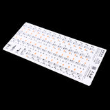 Maxbell 88 Key Piano Stickers Keyboard Label Music Note for Students Piano Practice