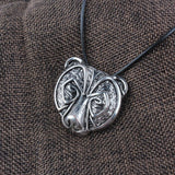 Maxbell Bear Head Amulet Pendant Necklace Norse Viking Necklace Talisman Jewelry