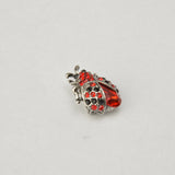 Maxbell Crystal Ladybird Insect Brooch Vintage Animal Pins Fashion Jewelry