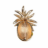 Maxbell Cute Fruit Shape Rhinestone Enamel Pineapple Brooch Lapel Pin Wedding Party