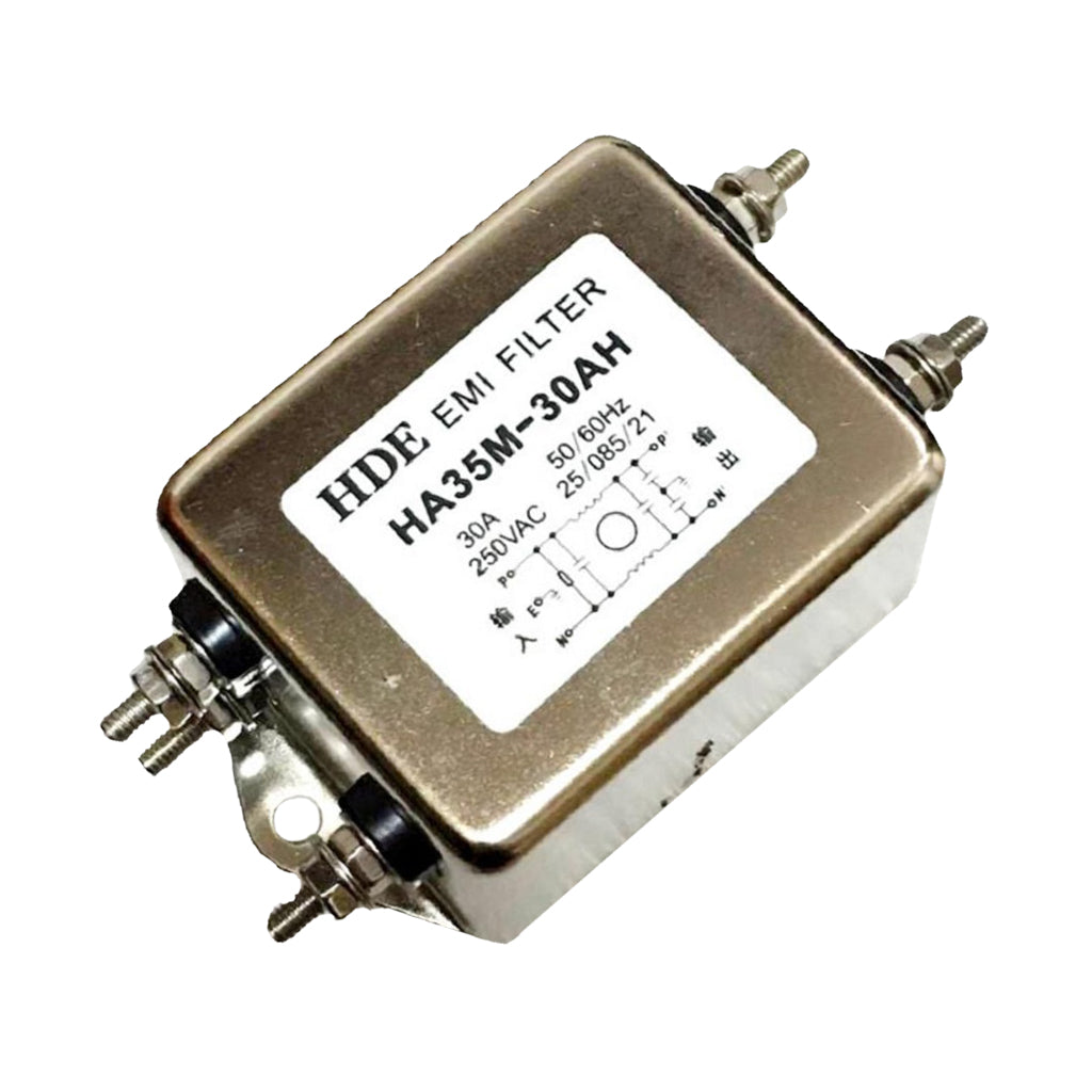 Maxbell EMI RFI Filter AC 250V 30A HA35M-30AH Suppressor Power Line Noise Filter