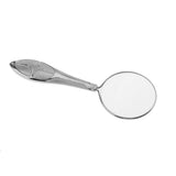 Maxbell Handheld 5X Jewelry Magnifier Magnifying Glass Loupe Reading Tools Silver