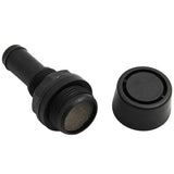 Maxbell Fuel Tank Vent Cap Replacement Cover For Straight Fuel Tank Vent Black