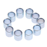 Maxbell 10 Pieces 10mm Inline Skate Roller Skating Wheels Spacers Bearings Spacers