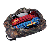 Maxbell Ultra-light Folding Camouflage Climbing Cord Rope Bag with Groundsheet Tarp & Shoulder Strap