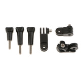 Maxbell Low Angle Suction Cup Mount + Screws + Connector Adapter For GoPro Hero 5 4