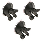 Maxbell Low Angle Suction Cup Mount + Screws + Connector Adapter For GoPro Hero 5 4
