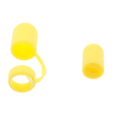 Maxbell Silicone Gel For Apple Pencil Cap Holder / Keeper + Cable Adapter Tether Kit Yellow