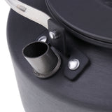 Maxbell Portable 1600ml Aluminum Alloy Tea Kettle Outdoor Camping Picnic Coffee/Water Boiling/ Cooking Pot