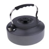 Maxbell Portable 1600ml Aluminum Alloy Tea Kettle Outdoor Camping Picnic Coffee/Water Boiling/ Cooking Pot